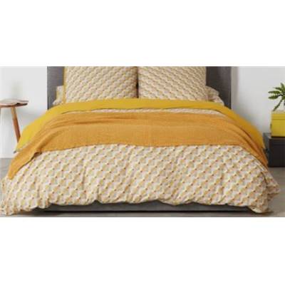 Sybil parure de lit jaune 200x200