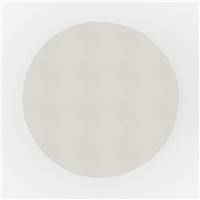 Leros table d'appoint ronde en béton blanc Ø35