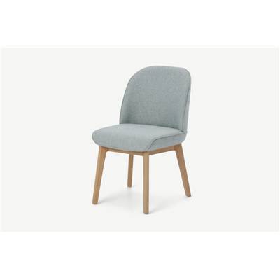 Erdee chaise tissé gris bleu