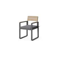Topa chaise extérieur acacia et gris