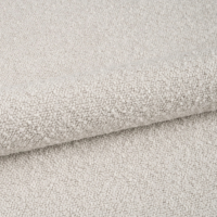 Cotton canapé panoramique angle gauche en tissu bouclé toffe