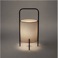 Karine lampe nomade métal et lin