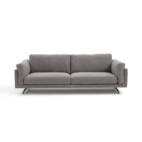 Racc canap 4 places naturel gris