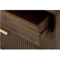 Haines commode bois de manguier et laiton