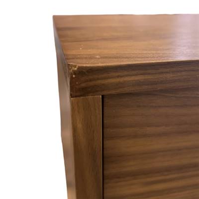 Leandre commode 3 tiroirs noyer