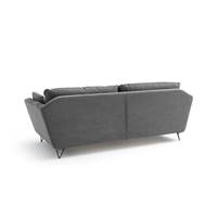 Boho canapé convertible gris antracite