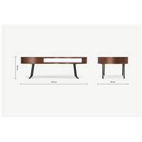 Pendelbury table basse noyer