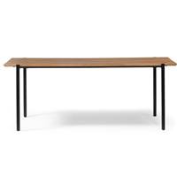 Kosi table à manger 200cm en acacia naturel et métal