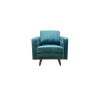 Mike fauteuil en velours vert