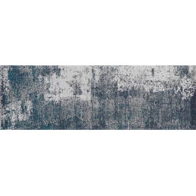 Genna tapis de couloir bleu 66x200