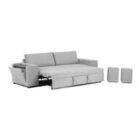 Jordy canapé 3 places convertible gris
