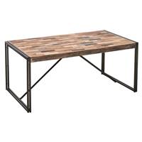 Nautical table à manger en bois de bateau recyclé L175cm