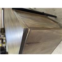 Morland meuble TV compact bois de manguier et noir