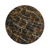 Nadara plateau de table en marbre ambré Ø120
