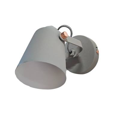 Lindy applique gris et cuivre