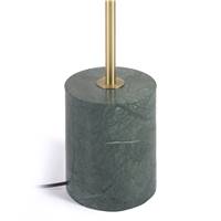 Barl lampadaire en marbre avec finition verte