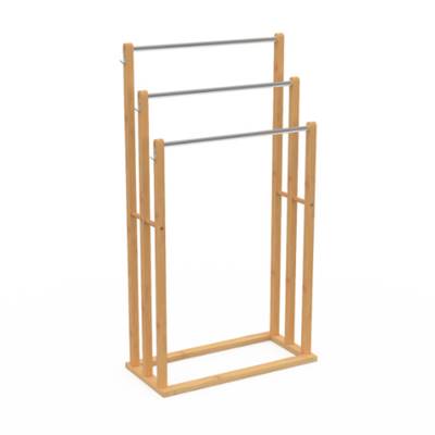 Mahe porte-serviette bambou 3 niveaux