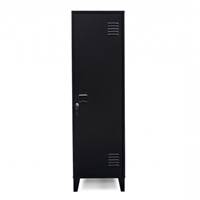 Barte armoire vestiaire en métal noir