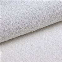 Dolban canapé 3 places en tissu bouclé blanc