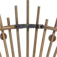 Ange petit miroir bambou naturel