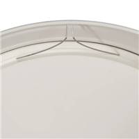 World horloge blanc-noir en métal carte du monde Ø70cm