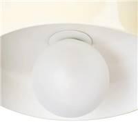 Fozar suspension en métal crème doré Ø25cm