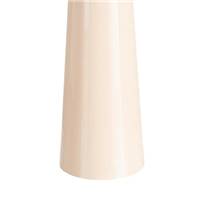 Lampadaire champignon beige en métal H128cm