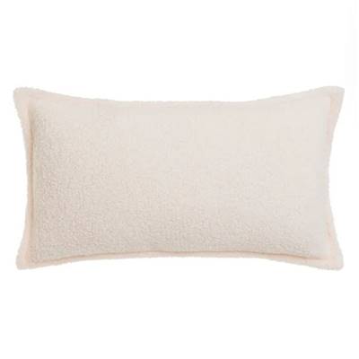 Cozy coussin en polyester écru 50x30