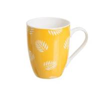 Tropic mug motifs jaune
