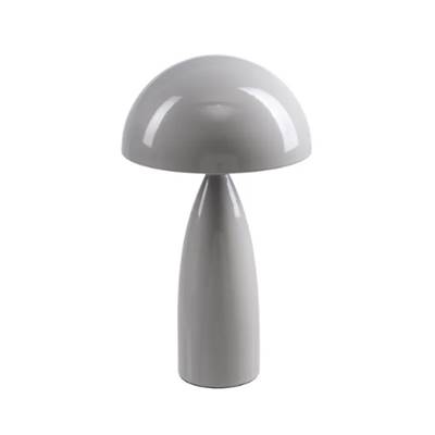 Cepe lampe champignon en métal gris H38