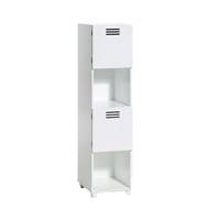 Bahi colonne de rangement bois blanc