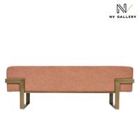 Sunny banc tissu tweed rose blush