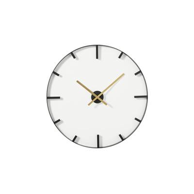 Felman grande horloge murale noir et laiton