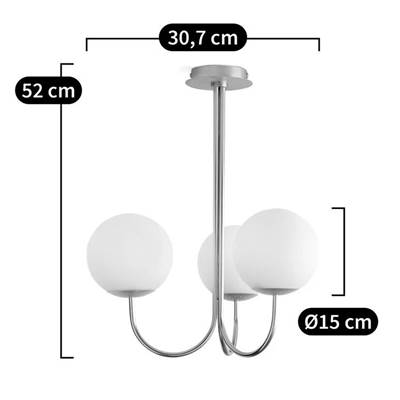 Manisa suspension laiton et opaline