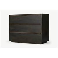 Anderson commode en bois de manguier cuivre