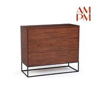 Kunpak commode 3 tiroirs frêne massif