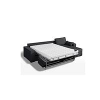 Ciliacé canapé convertible d'angle drot gris anthracite
