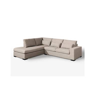 Alova canapé convertible d'angle gauche naturel