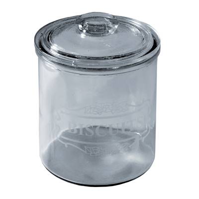Easy ensemble de 4 pots en verre "biscuit chocolat bonbons caramel"