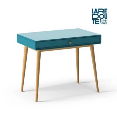 Miji bureau 1 tiroir bleu