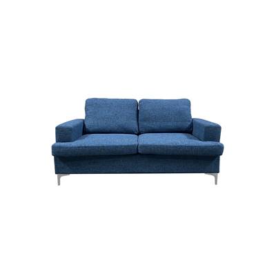 Elen canapé 2 places tissu bleu navy