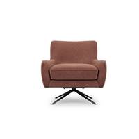 Serafin fauteuil velours terra di mattone