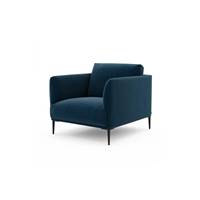 Marko fauteuil bleu nuit
