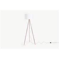 Frances lampadaire tripode cuivre