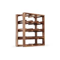 Clover porte-bouteilles bois d'acacia naturel