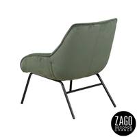 Martin fauteuil en velours côtelé vert sapin
