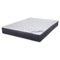 Ramage matelas 140x190 ressorts ensachés gris