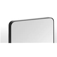 Arles miroir psyché noir mat 40x120