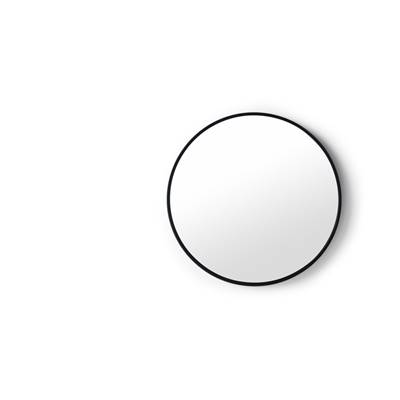 Bex miroir rond noir ø76