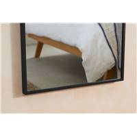 Parton miroir noir mat 40x120